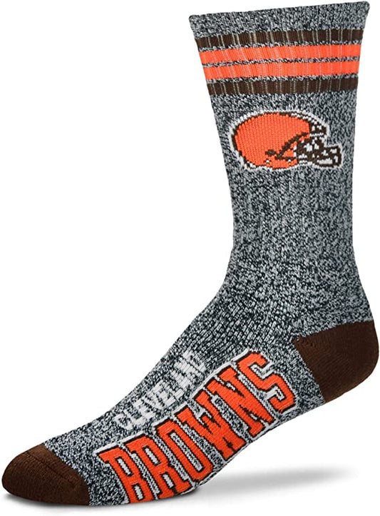 FBF Got Marbled Crew Calcetines Cleveland Browns Grande (10-13)