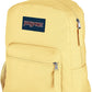 JanSport Cross Town Pale Banana School Backpack JS0A4QUE85X