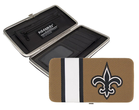 New Orleans Saints Sell 메쉬 지갑 클러치 