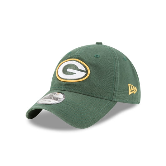 New Era 9TWENTY Green Bay Packers Core Classic Gorra ajustable verde