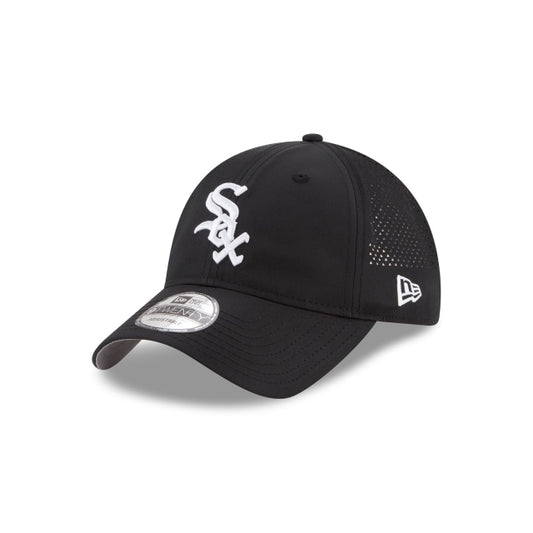 Gorra ajustable Perforated Pivot 9TWENTY de Chicago White Sox de New Era - Negro