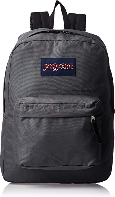 JanSport SuperBreak Deep Grey Shcool Backpack