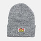 Ben Davis Acrylic Cuffed Beanie Skull Cap - Marled Black