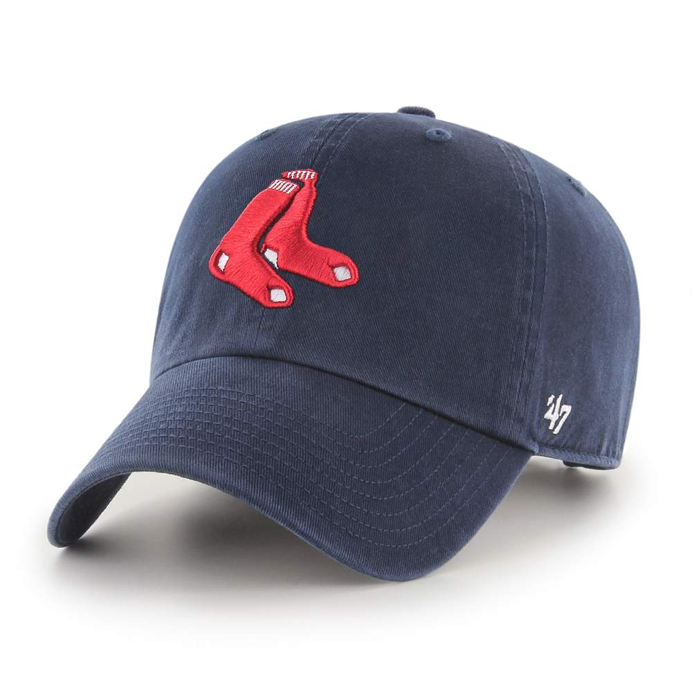 '47 MLB 보스턴 레드삭스 네이비 클린업 조절식 모자