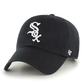 '47 MLB 시카고 화이트삭스 블랙 클린업 조절식 모자