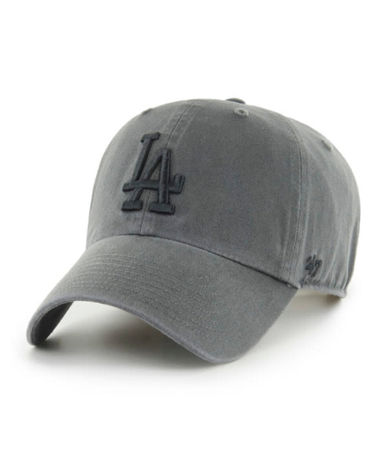'47 MLB 로스앤젤레스 다저스 클린업 조절식 모자 차콜