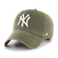 '47 브랜드 MLB 뉴욕 양키스 클린업 조절식 모자 샌달우드