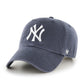 '47 브랜드 MLB 뉴욕 양키스 클린업 조절식 모자 네이비
