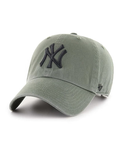 '47 브랜드 MLB 뉴욕 양키스 클린업 조절식 모자 모스 그린/블랙
