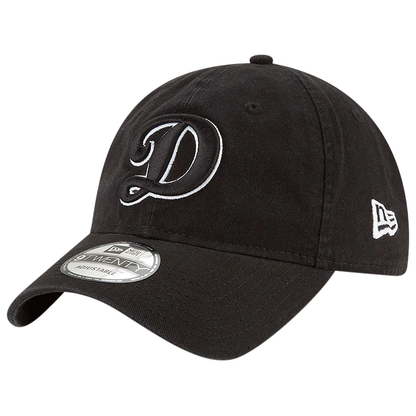 뉴에라 로스앤젤레스 다저스 "D" 코어 클래식 9TWENTY 조절식 모자 블랙