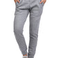 Unisex Active Fleece Premium Jogger Pants Casual Urban Basic Tapered fit Grey