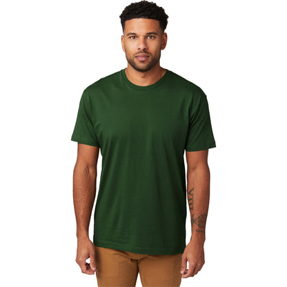 Unisex Soft-washed Short Sleeve Crew Neck T-Shirt 3Pack Forest Green