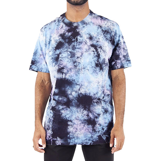 남성 MAX 헤비급 오버사이즈 타이다이 티셔츠 은하수