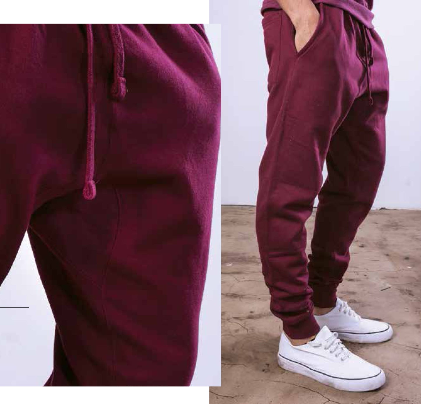 Unisex Active Fleece Premium Jogger Pants Casual Urban Basic Tapered fit NAVY BLAZER